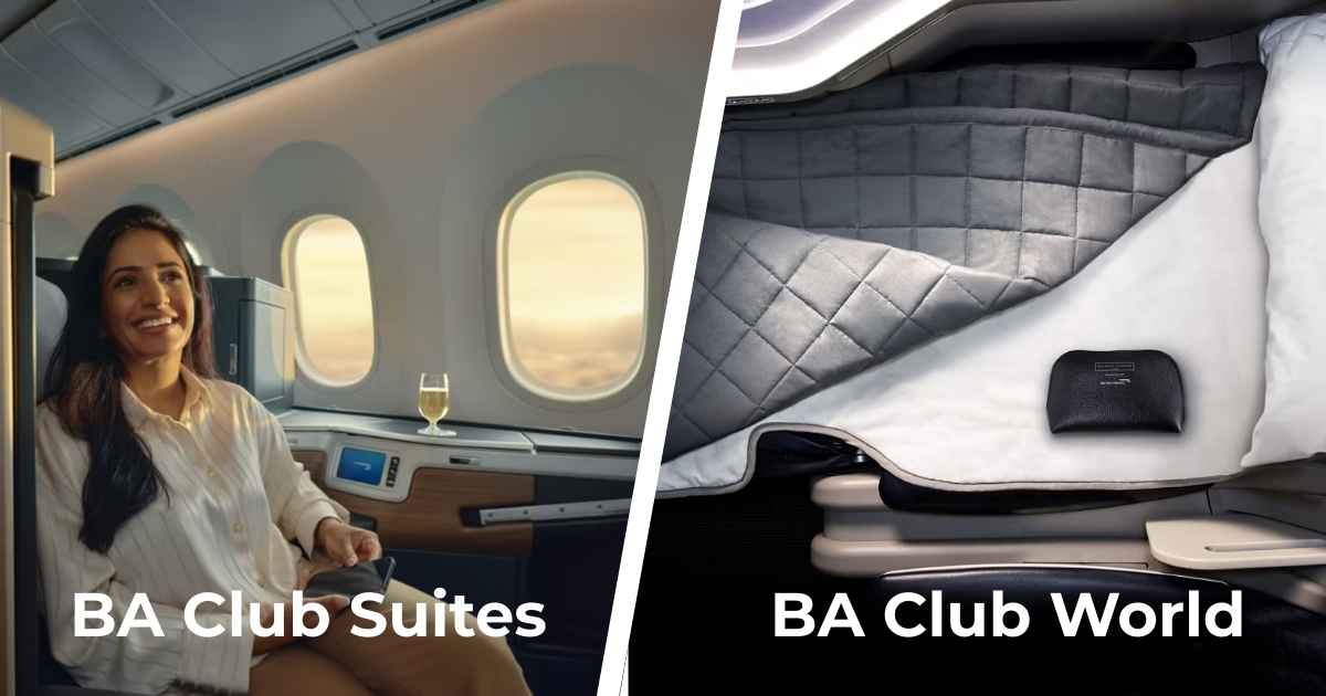 British Airways Club Suites vs Club World: What's the Difference?